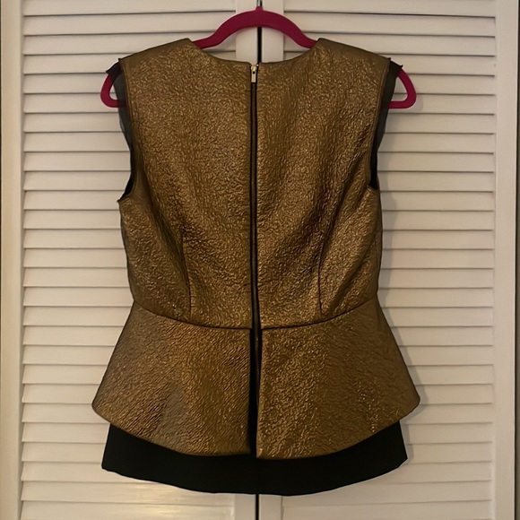 Diane Von Furstenberg Top - Gorgeous gold/copper top - Picture 4 of 4